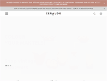 Tablet Screenshot of ceraudo.com